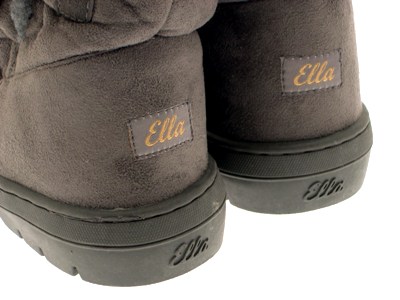 WOMENS ELLA BUTTON TOGGLE FUR LINED SNOW WINTER BOOTS ANKLE FLAT LADIES SIZE 3-8